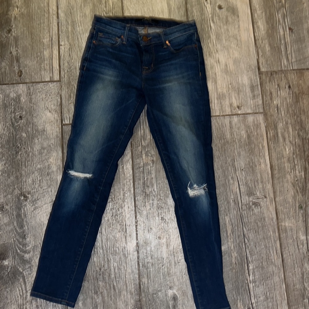 JBRAND skinny distressed jean